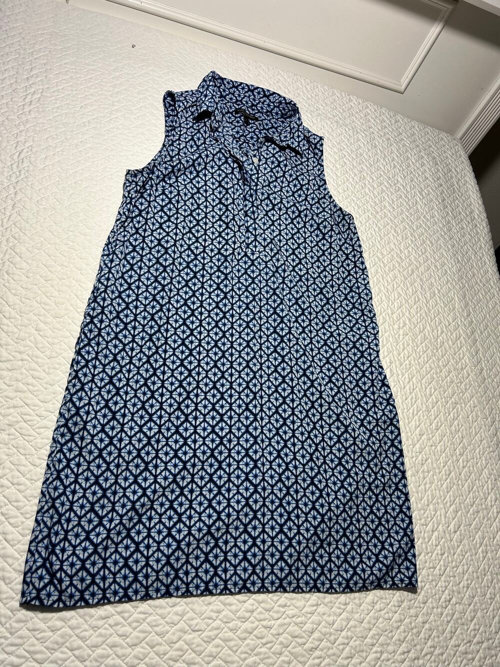 Banana Republic Minimalist Beautiful Blue Sheath Dress / Size 12